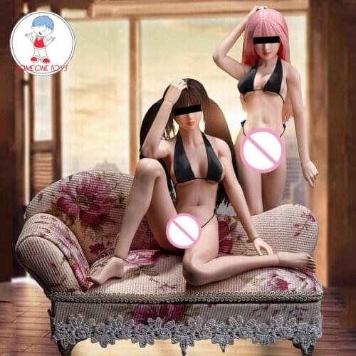 1/6 Female Body Figure TBLeague S24A S25B S26A 27B Pale Suntan Color Seamless Girl Body Model Figurines