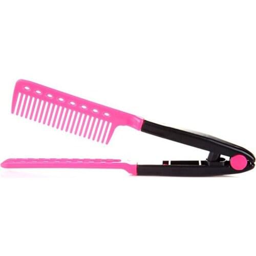 1PC High Quality Professional Pro Salon Hair Styling Tools Hair Comb Plastic Hair Brush Hairdressing Barbers Handle Brush