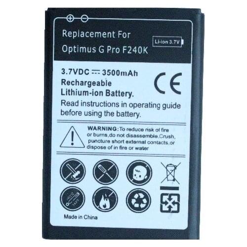 Ciszean 3500mAh BL-48TH Replacement Battery For LG Optimus G Pro F240 F240L F240K F240S L-04E E980 E986 E988 F310 E940 E977 E985