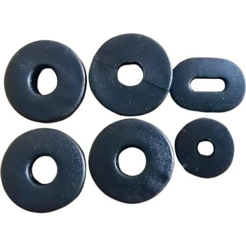 6x Rubber Side Cover Grommets Ring Gasket for for Suzuki GN125 GN125 HJ125-K