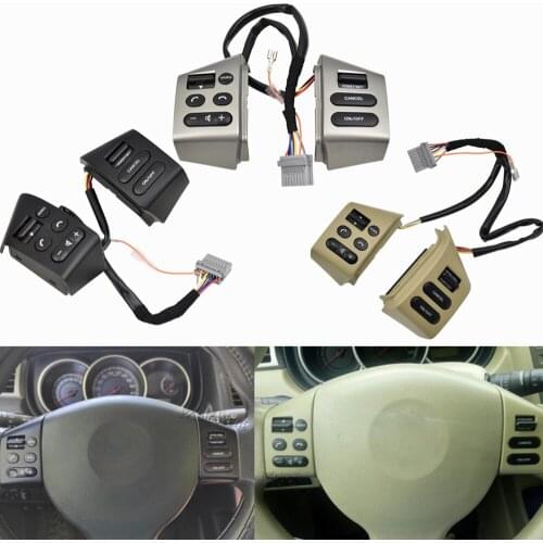 Car Accessories For Nissan Sylphy 2005-2017 Tiida 2005-2008 Livina 2007-2010 Steering Wheel Control Switch With Backlight