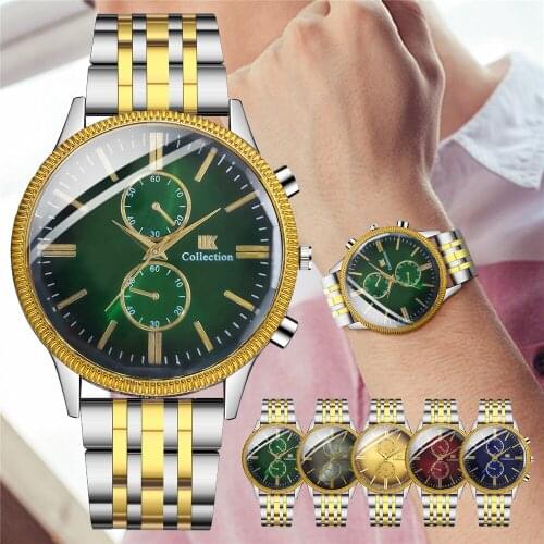 Men Business Simple Watches Luxury Stainless Steel Belt Male Quartz Clock Wristwatches Relogio Masculino