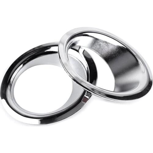 For NISSAN X-TRAIL X TRAIL XTRAIL T31 2008-2013 Chrome Rear Fog Light Lamp Cover Trim Foglight Accessories