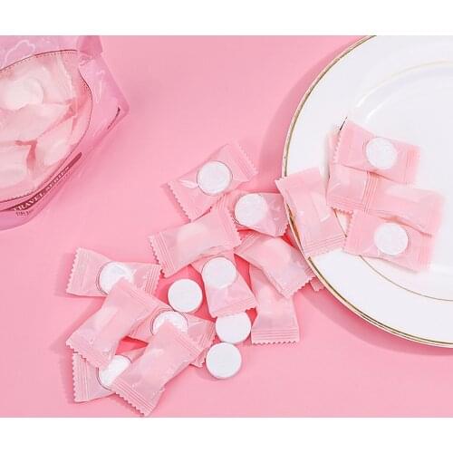 Hot Sale 50PCS/Pack Disposable Towel Compressed Portable Travel Non-woven Face Towel Face Cleaning Tissues
