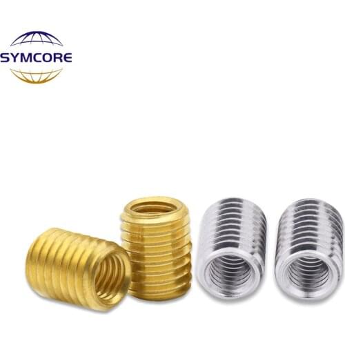 M12/M10 to M6/M8 Inner And Outer Tooth Tube Adapter Converter Tooth Tube Head Internal And External Tooth Connection Thread Nut