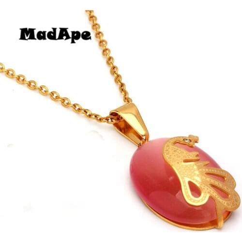 MadApe Exquisite Peacock Pendant Necklace For Women Noble Sweater Chain Gold Color Fashion Jewelry Choker Chain Necklace Bijoux
