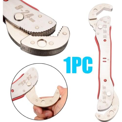 Multifunction Universal Wrench Purpose Functional Spanner Self-Household Hand Tools Adjustable Wrench