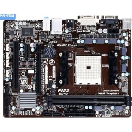 Free shipping original motherboard for Gigabyte GA-F2A85XM-DS2 F2A85XM-DS2 DDR3 Socket FM2 USB3.0 SATA 3.0 motherboard