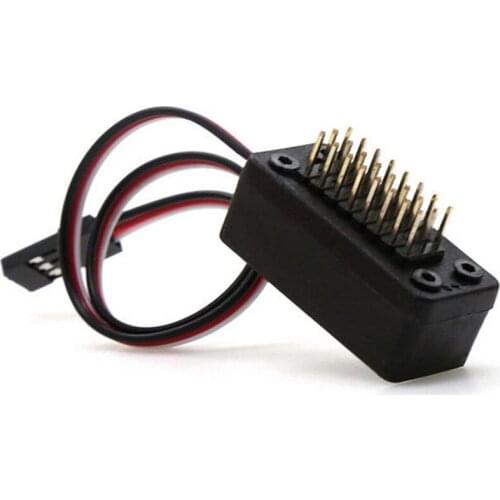 CH3 C Three-channel Extender One for Eight Port Hub Light Control Module for RC Car Light Three-way Remote Control Switch