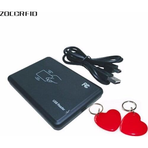 ISO14443A USB port 13.56Mhz NFC RFID Reader Writer Proximity Sensor/NFC writer+ SDK + DEMO + 2 pcs 13.56Mhz cards