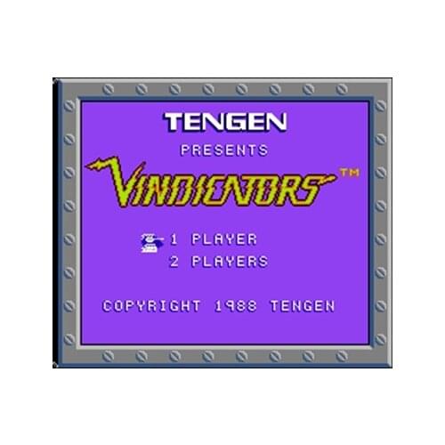Vindicators (U) 60 Pins 8 Bit Game Card
