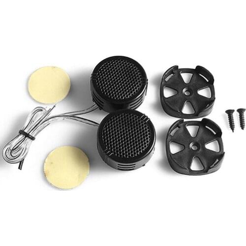 2Pcs 500W High Frequency Super Power Loud Dome Speaker Tweeter for Car