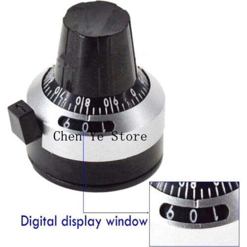 WXD3-13 3590S WXD3 4MM Potentiometer Precise Dial knob lockable Hat 4mm 10 Turns Adjustable Potentiometer Cap 100% New Original