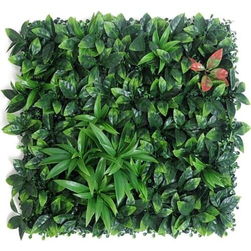 Green Plant Artificial Grass Wall Plants Garden Plant Wall Decor Faux Tropical Plastic Plants Outdoor Hanging Decor