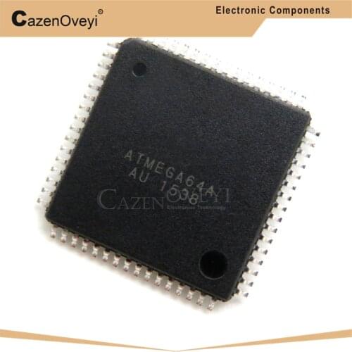 1pcs/lot ATMEGA64A-AU ATMEGA64A ATMEGA64AAU ATMEGA64 IC MCU 8BIT 64KB FLASH 64TQFP In Stock