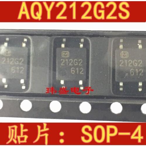 10pcs AQY212G2 AQY212G2S 212G2 SOP-4