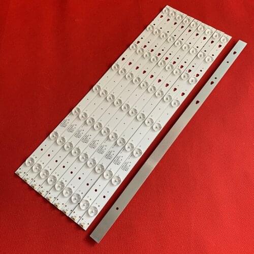 10PCS/Kit LED Strip 8lamp LE48D8-03(D) 30348008220 For Haier LE48G520N LE48A30G LS48H310G LE48B510F LE48A31 LSC480HN10 LT-48M640