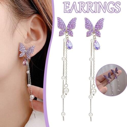 2021 Tassel Earrings Long Tassel Temperament Beautiful Dangle Earrings Jewelry For Women Girls NOV99