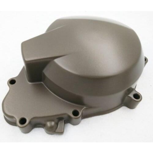 Aftermarket free shipping motorcycle parts Engine Stator Cover For 2005-2006 Kawasaki ZX-6R Gold Crankcase Left