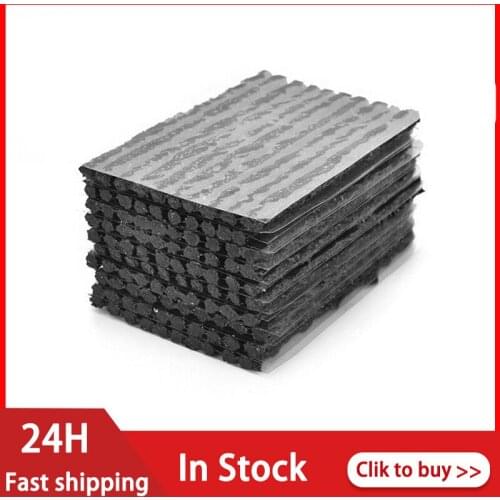 Car Tyre Repair Strips Stiring Glue Tubeless Seal Strips Plugs For Tire Puncture Recovery Kit Tubeless Tire Repair