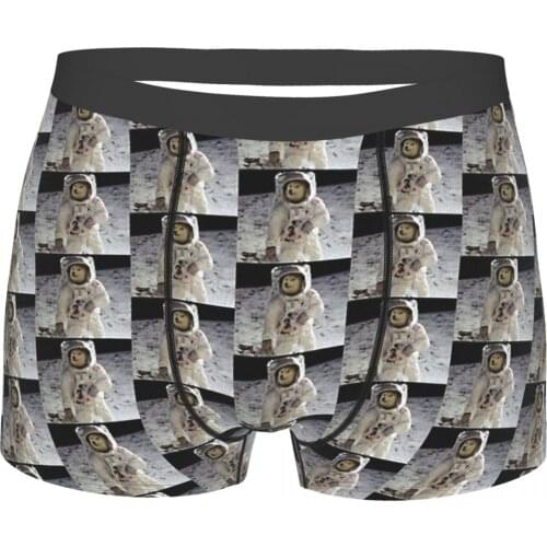 Dogecoin Doge Coin Cryptocurrency Fan Art Merch Underpants Cotton Panties Man Underwear Print Shorts Boxer Briefs