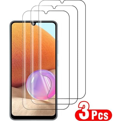 3pcs Hydrogel Films for Samsung Galaxy A32 A72 A52 A42 A12 A71 A51 A31 A70 A50 Screen Protective Soft Full Cover Film Not Glass