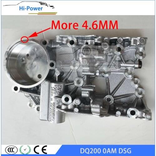 DQ200 DSG 0AM 0AM325066R Auto Transmission Accumulator Housing Thick More Than 4.6MM for Audi VW 7-Speed 0AM325066C 0AM325066AC