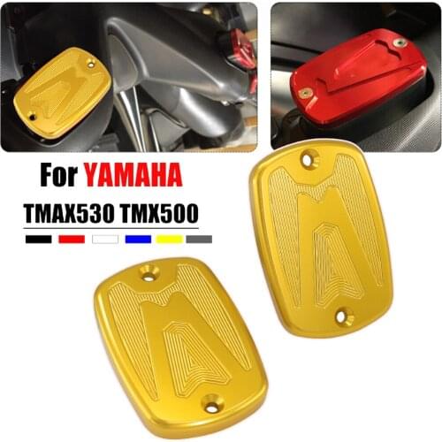 Motorcycle CNC Brake Clutch Master Cylinder Fluid Reservoir Cover For Yamaha TMAX530 2012-2016 TMAX500 2008-2011 T- MAX 530 500