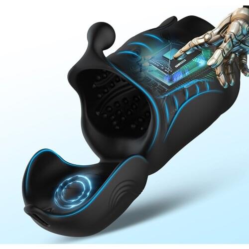 Male Masturbators Vibrator Sex Toys for Men Penis Exercise Cock Vibrating Massager toy for Adults Intimate Goods sex Shop