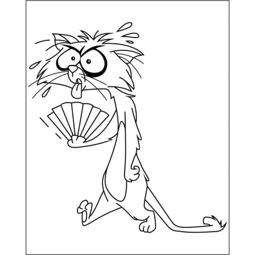 Cat Transparent Clear Silicone Stamps for DIY Scrapbooking/Card Making/Kids Fun Decoration Supplies 2