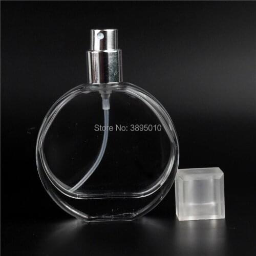 30ML empty clear glass perfume bottles with mist atomizer refillable spray perfume glass bottle F1150