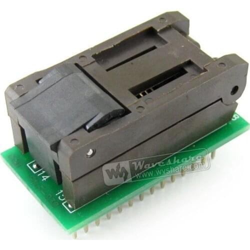 SOP28 TO DIP28 (B) # SO28 SOIC28 FP-28-1.27-07 Enplas IC Programming Adapter Test Burn-in Socket 1.27mm Pitch 7.9mm Width