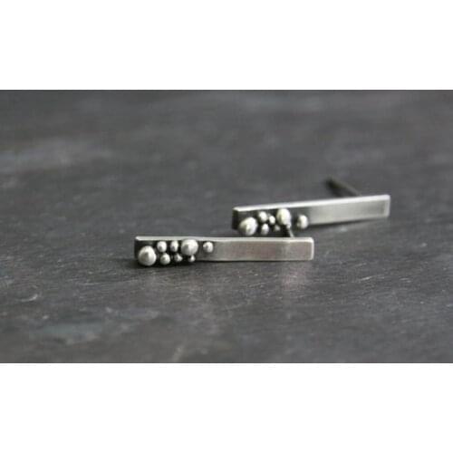 SPECIAL DESIGN 925 STERLING SILVER PLANETS WOMENS EARRINGS