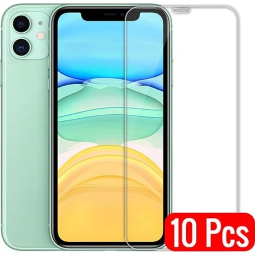 X XS 11 Screen Protector XR 7 8 SE 2020 New 6 6s Plus 5 5s 4S 1 2 3 5 10 PCS / Lot Tempered Glass for iPhone 12 Mini Pro Max