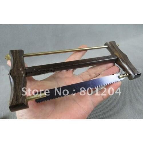 1 pcs African Ebony Small Saw,precision glorious workmanship