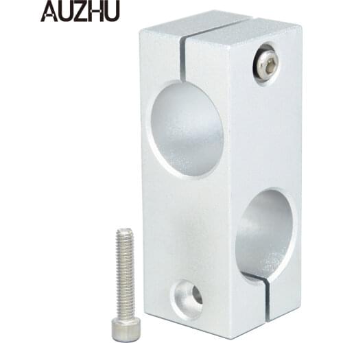 AUZHU STD Two-Way Clamp Mountings Supports Two-Way Connector Clamps Tube Strut Clamps Sensor Holders Post Mounts Stands
