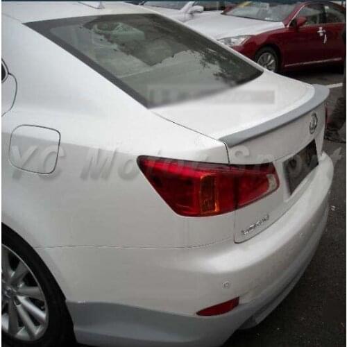 Car Accessories FRP Fiber Glass NG Style Trunk Wing Fit For 2007-2009 IS 250 IS 350 Rear Spoiler Wing Car-styling