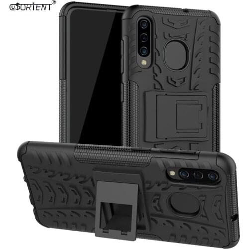 Fitted Phone Case for Samsung Galaxy A50 A30s Hybrid Armor Bumper Cover SM-A505FN/DS SM-A505FM/DS SM-A307FN/DS Rugged Back Cases