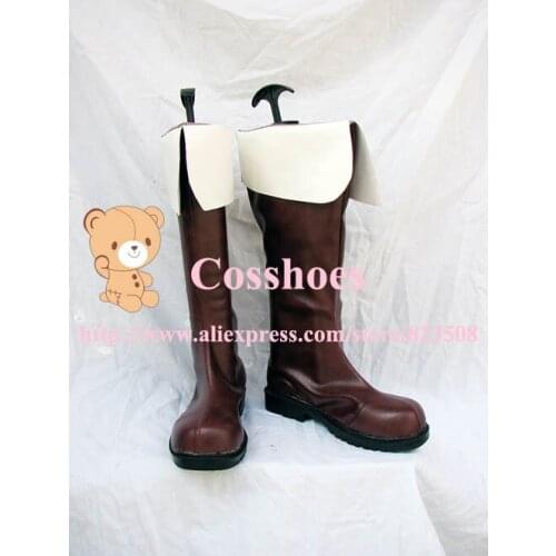 Custom made Feliciano Shoes boots (North Italy,france) from Axis Powers Hetalia Cosplay
