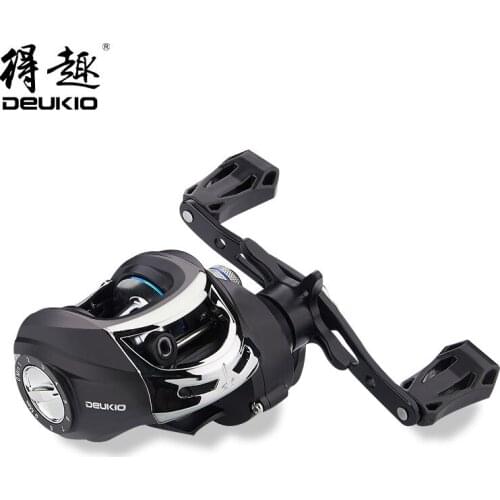 Magnetic Brake Baitcasting Fishing Reel High Speed Water Drop Fishing Wheel 4+1BB Gear Ratio 7.2:1 Fishing Tackle Accessories