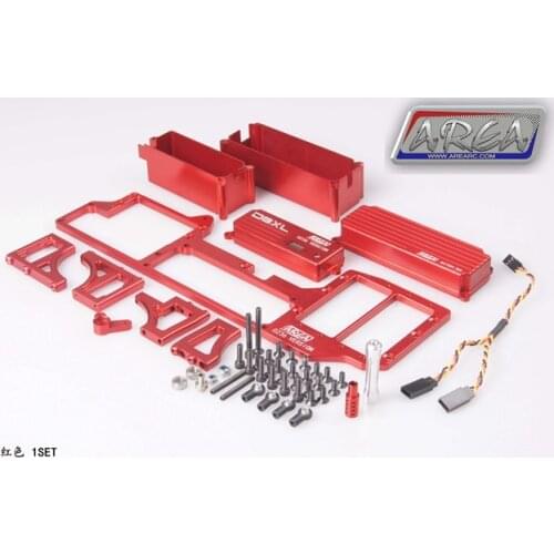 RC Metal Duel Servo Support Box Mount For Losi Desert Buggy XL Truck DBXL AVOX-SV-0236MG SAVOX RMCK XCR 1000 900 0236 LOS05001