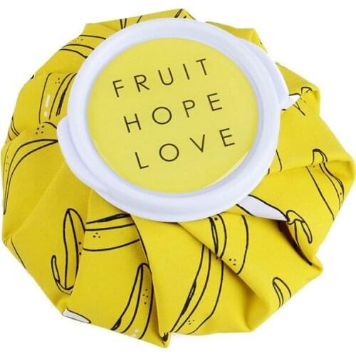 Cute cartoon summer ice water cooler hot and cold multipurpose physiotherapy bag sports hot and cold pack cartoon cooling bag (s