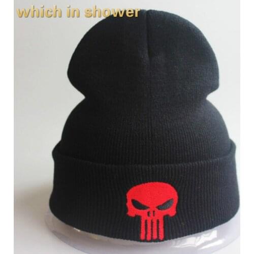 Fashion Skull Knitted Hat For Women Men Black Hip Hop Skullies Beanie Outdoor Windproof Street Male Winter Hat Cap Female Cap