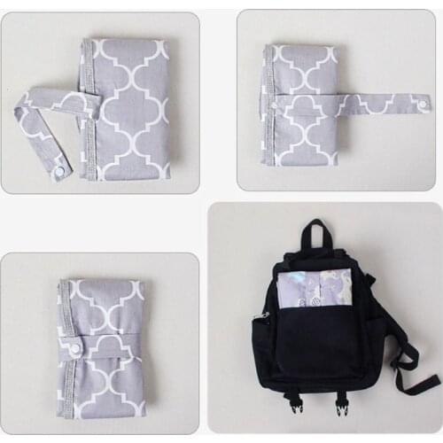 Portable Waterproof Baby Changing Mat Newborn Foldable Changing Diaper Nappy Pad P31B