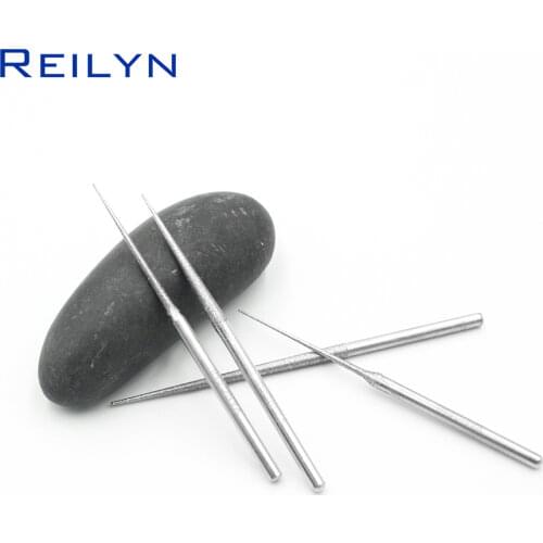 High quality 5pcs 150# Ultra-long diamond drilling bits 3x70mmx30mm diamond drilling grinding bit polishing bit