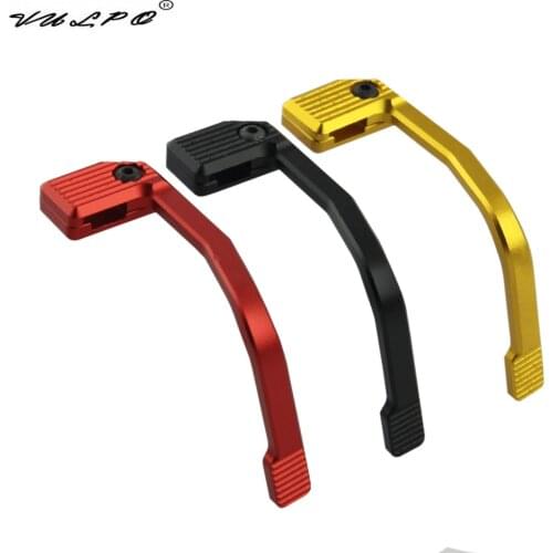 VULPO Tactical Enhanced Bad Lever Bolt Catch Extender Release Lever Ambidextrous Mount-On Side Plate For M4/AR15/M16