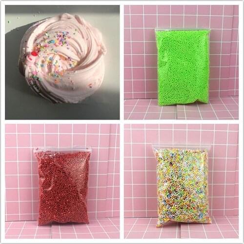 1pcs Colour Particles Modeling Clay Pack Hand Gum Floam Light Modeling Polymer Sand Fidget Plasticine Rubber Mud Toy