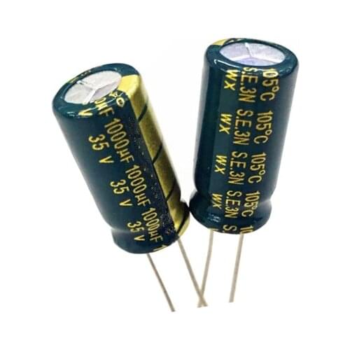 35V 1000UF 1000UF 35V power supply special high-frequency crystal 200pcs/pack Size:10*20 best quality