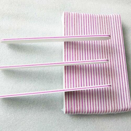 5/10pcs Nailfile For Manicure Glitter Polisher Thick Stick Nail Buffer Buffing Sanding Files Round Head Straight Lime