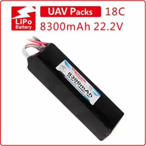 REDZONE LIPO 18C 8300MAH 22.2V R&F Battery Pack